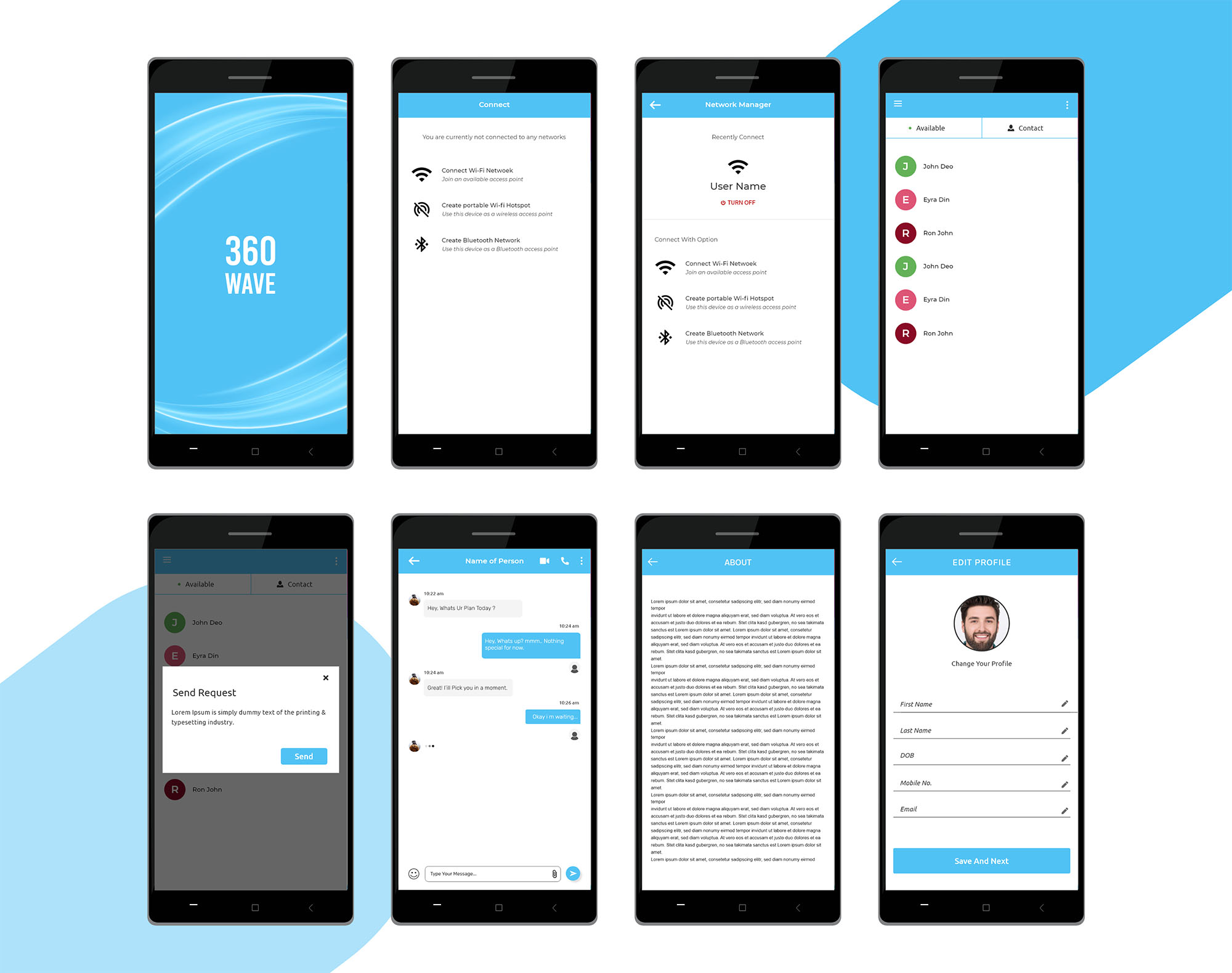 Metroit Media App Concept